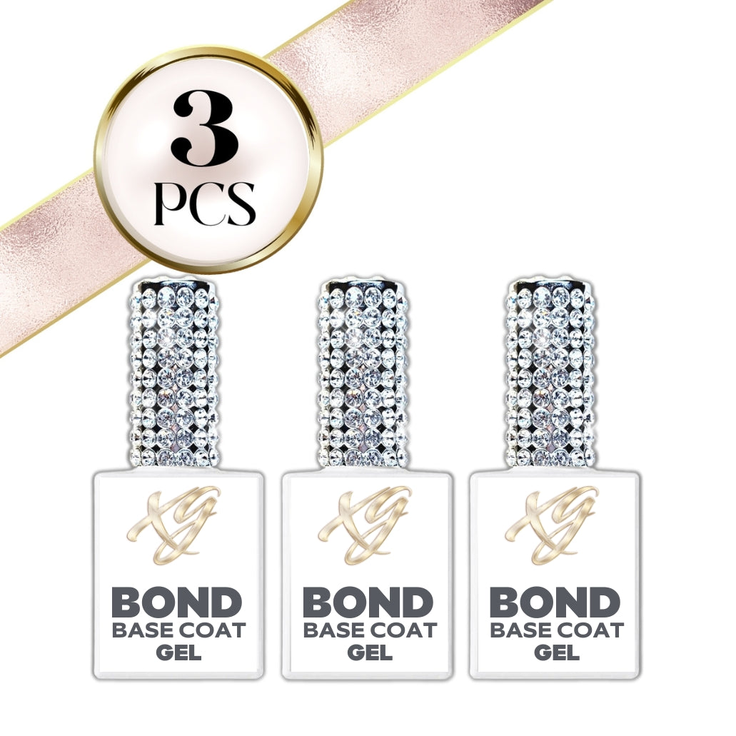 XG BOND Base Coat, 15ml - 3pcs