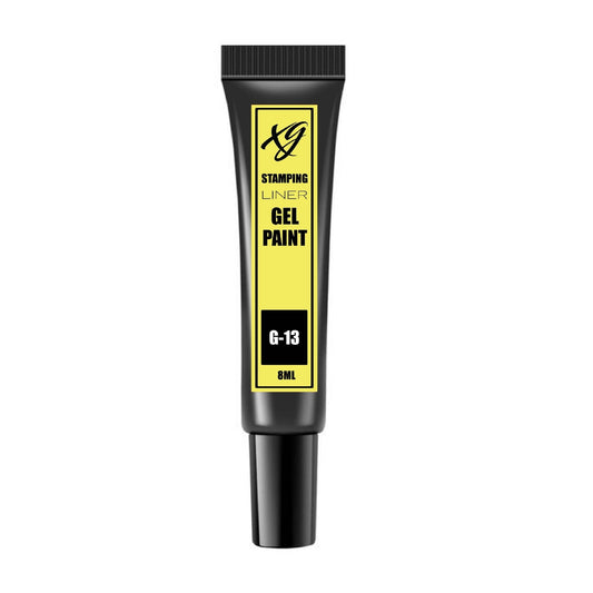 Stamping - Liner gel in a tube, Nr: 13, neon yellow